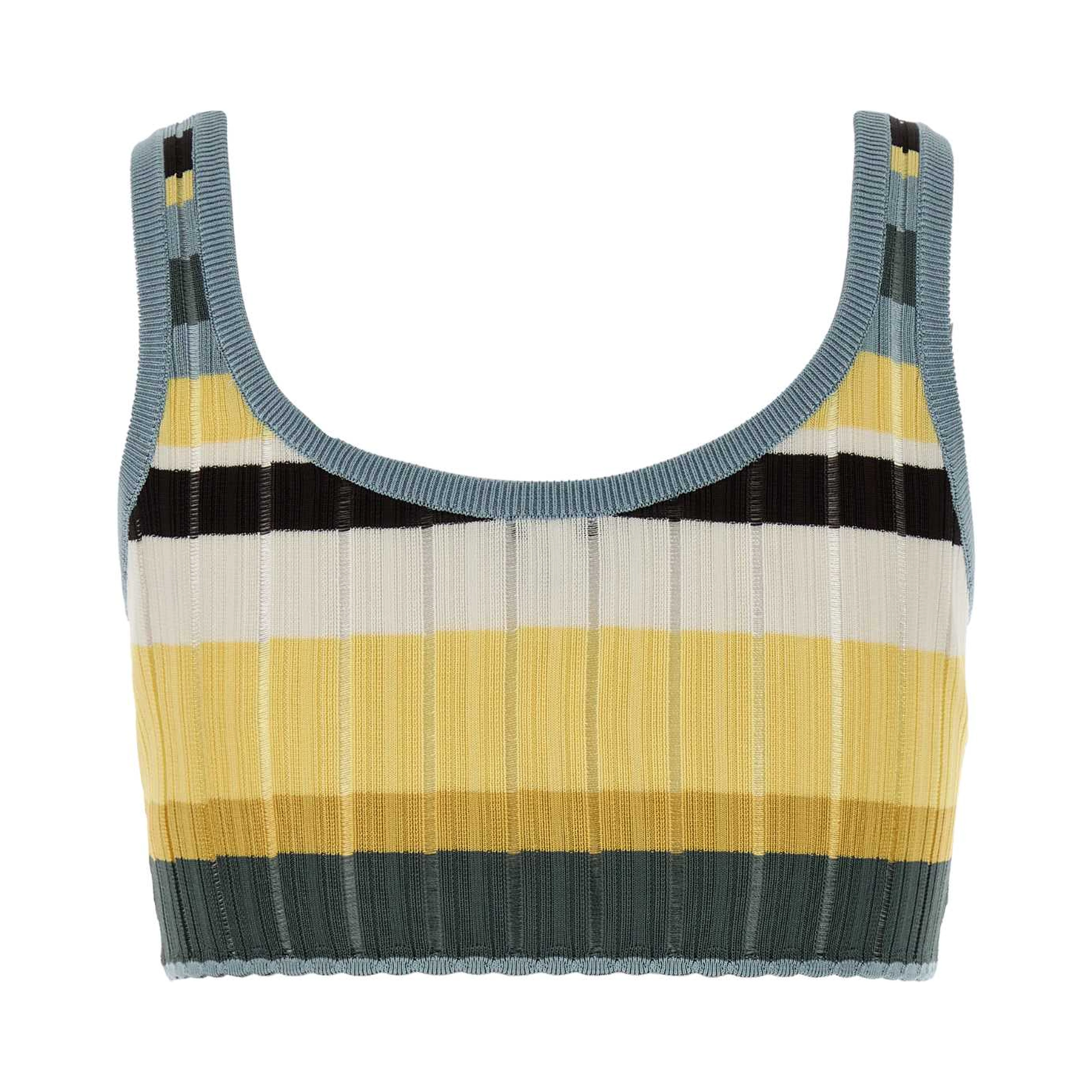 BRALETE TOP MULTICOLOR YELLOW CRINO