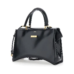 HG AVEN TOP HANDLE MEDIUM BAG IN SHINY BOX CALF LEATHER