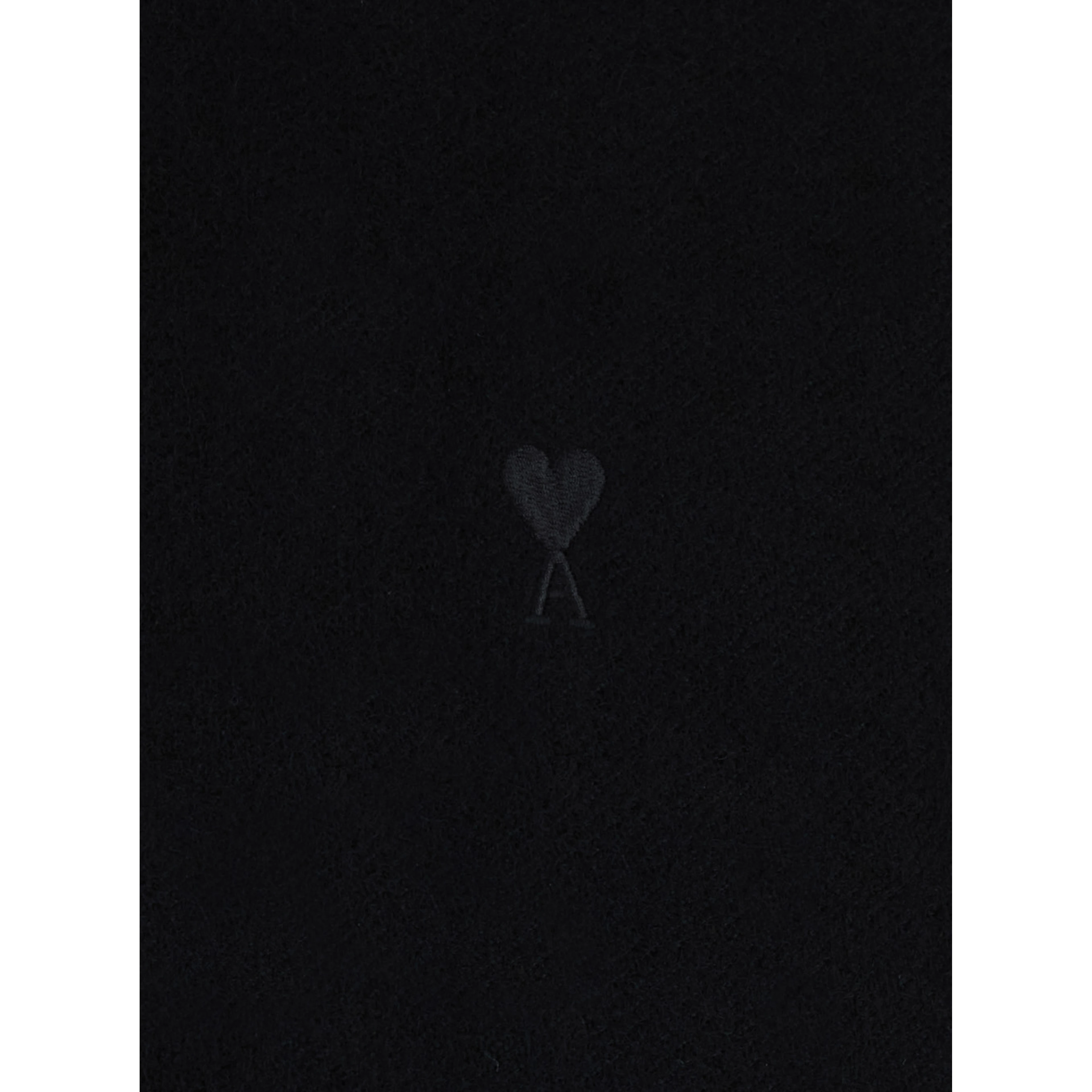 Jacket teddy padded with leather sleeves in black fabric