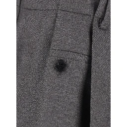 Gray Skirt with Tech Fabric Details