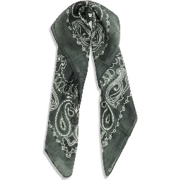 Bicolor Silk Scarf