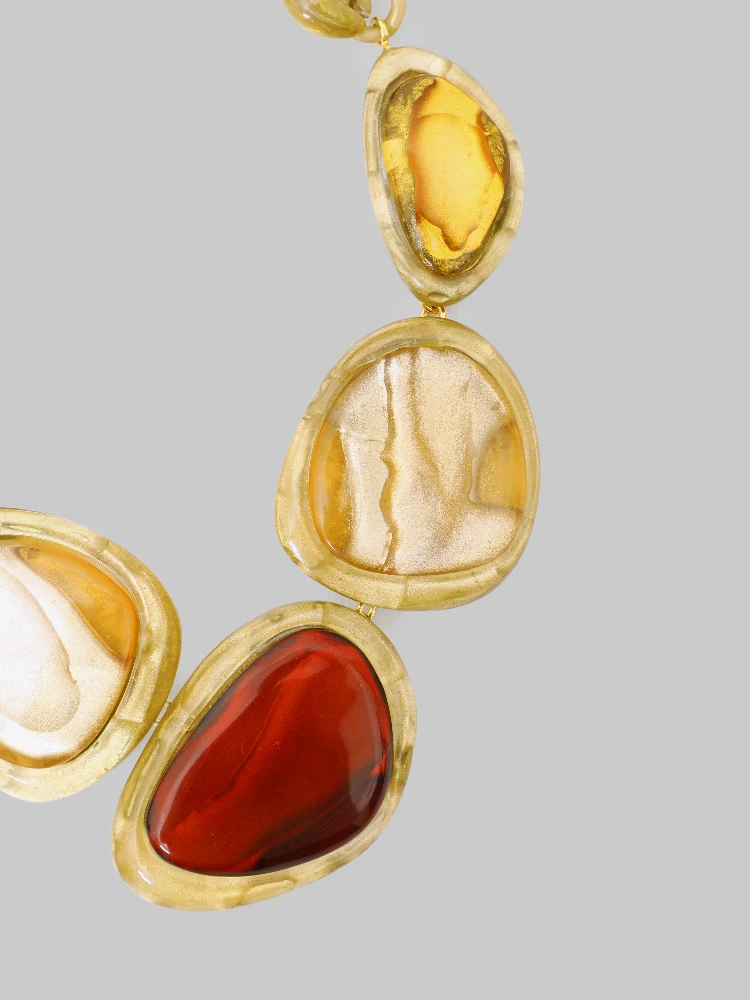 Amy multibrown necklace alternative
