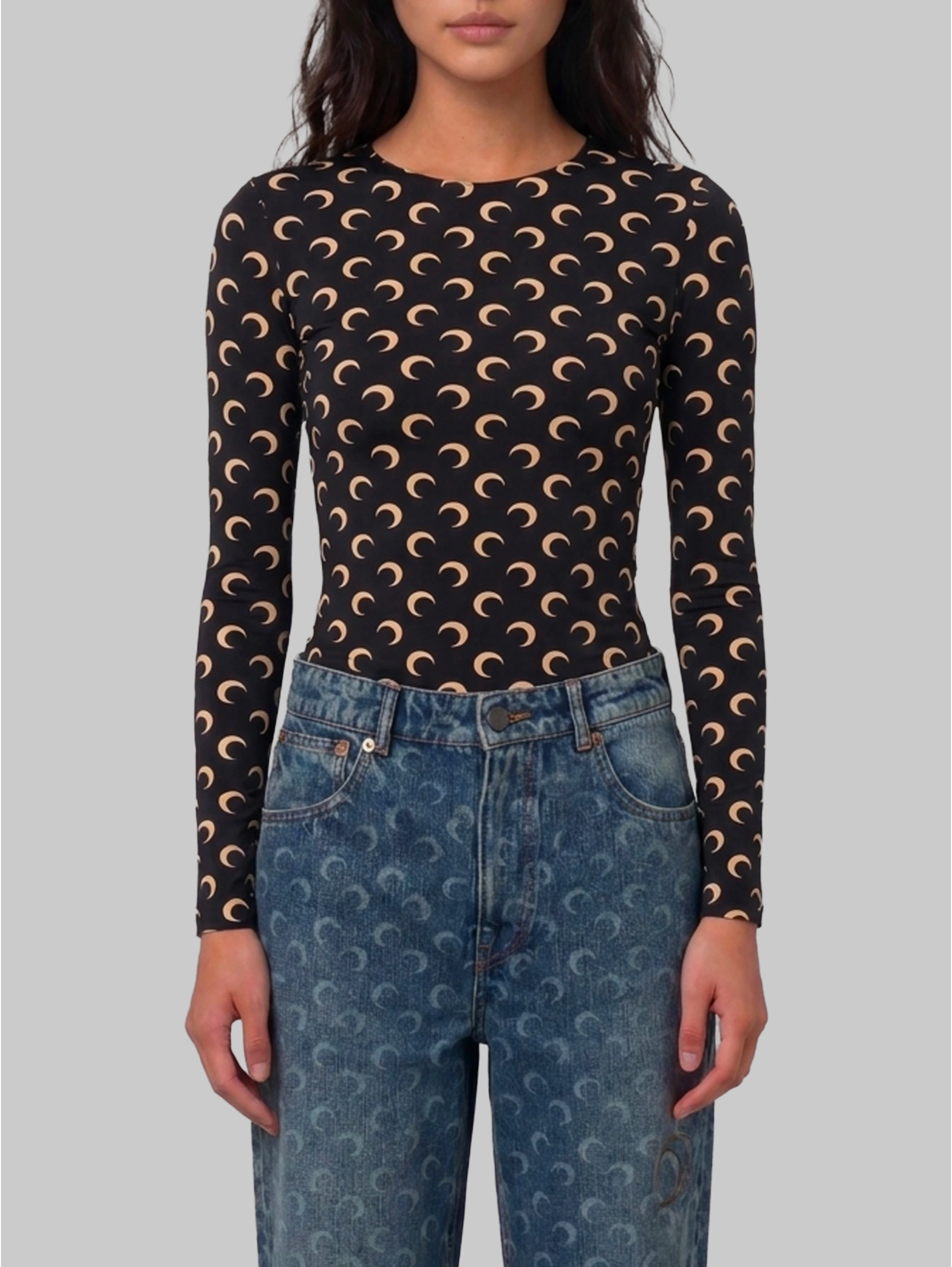 Second skin Moon top