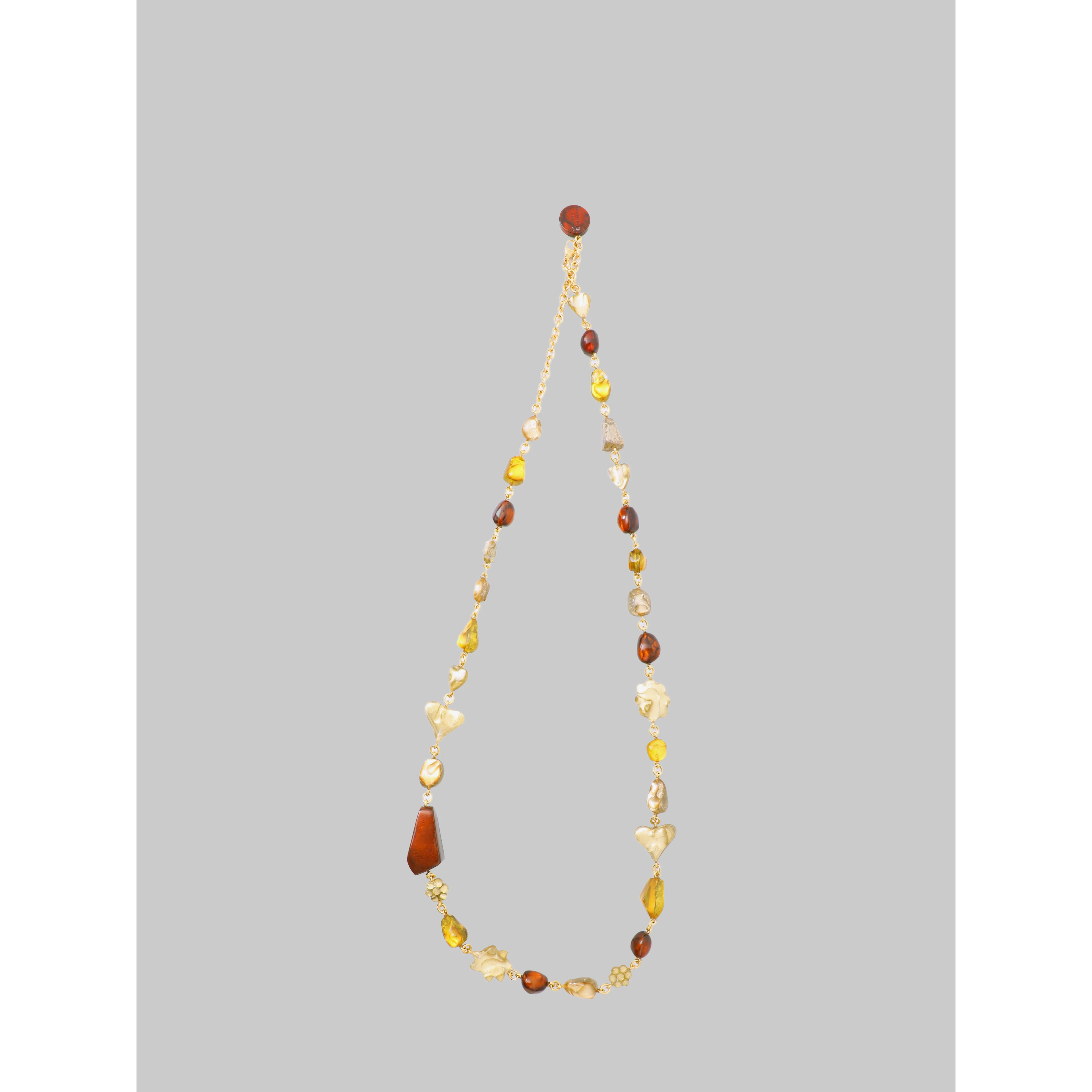 Sofiane multibrown necklace