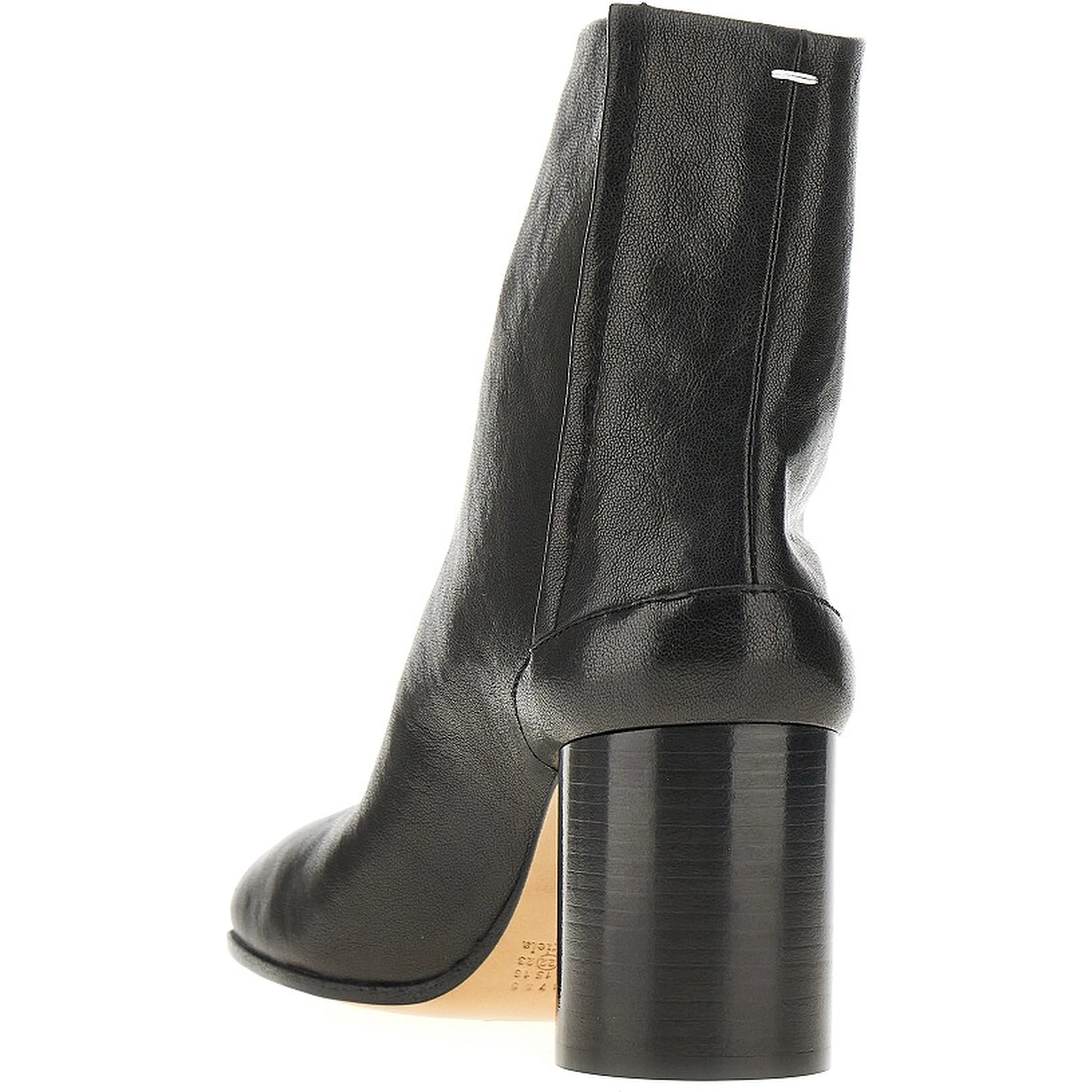 Nappa leather Tabi ankle boots