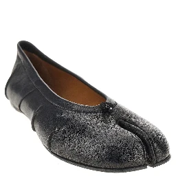 Leather Tabi ballerinas