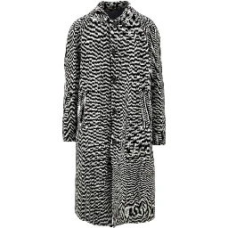 'Sherlock' herringbone wool coat