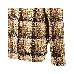 'Forage' Harris Tweed shirt jacket