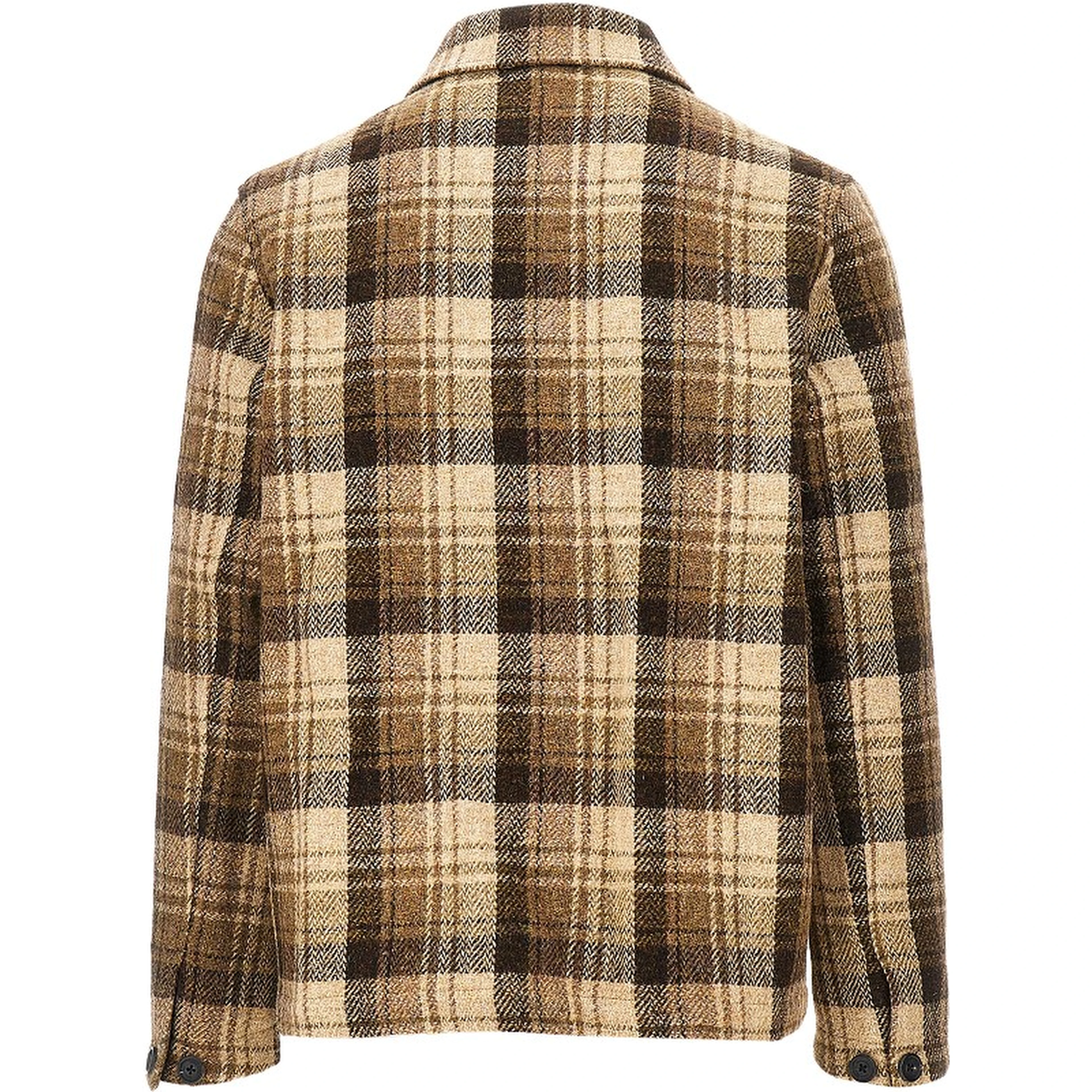 'Forage' Harris Tweed shirt jacket