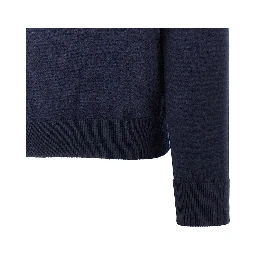 Half-zip cashmere sweater