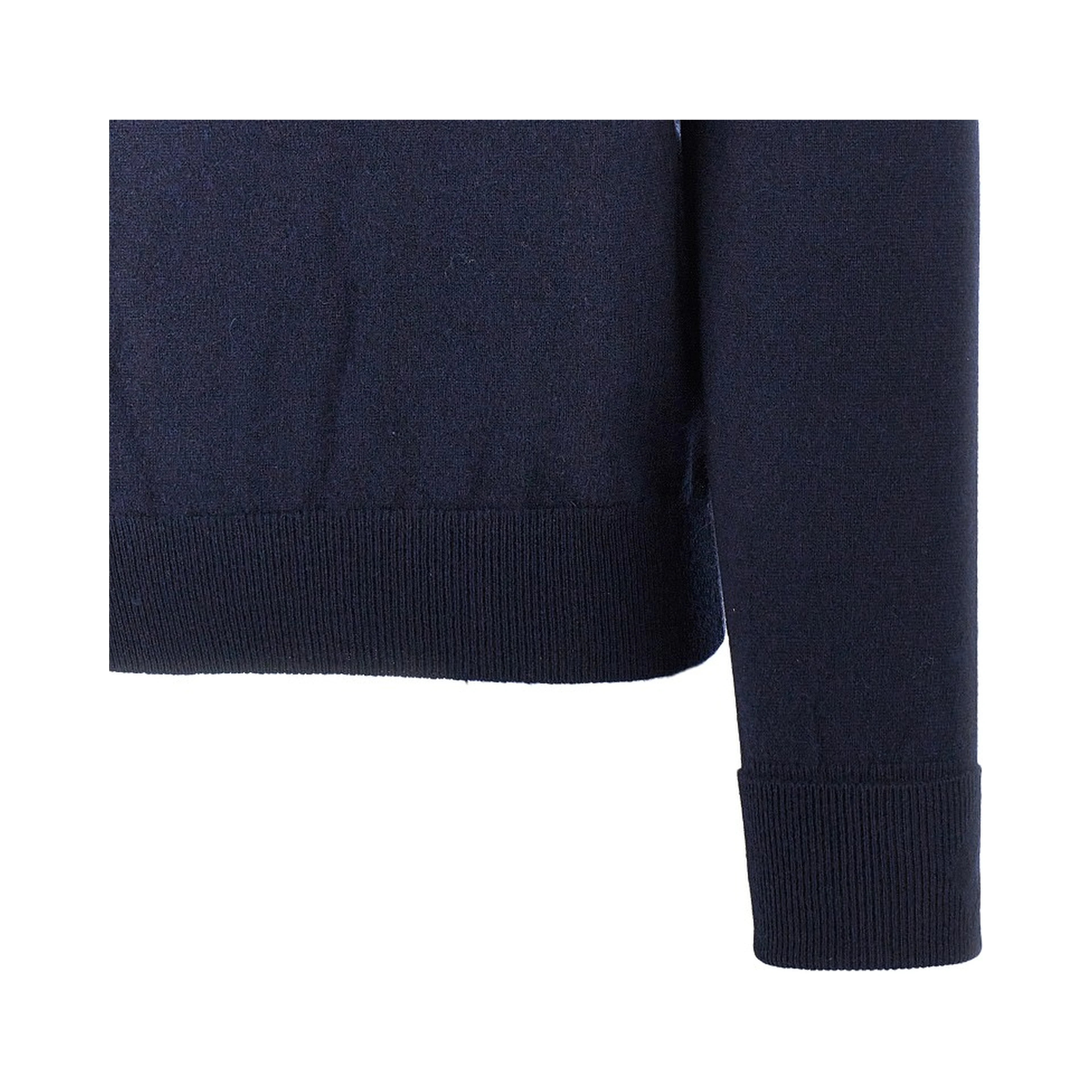 Half-zip cashmere sweater