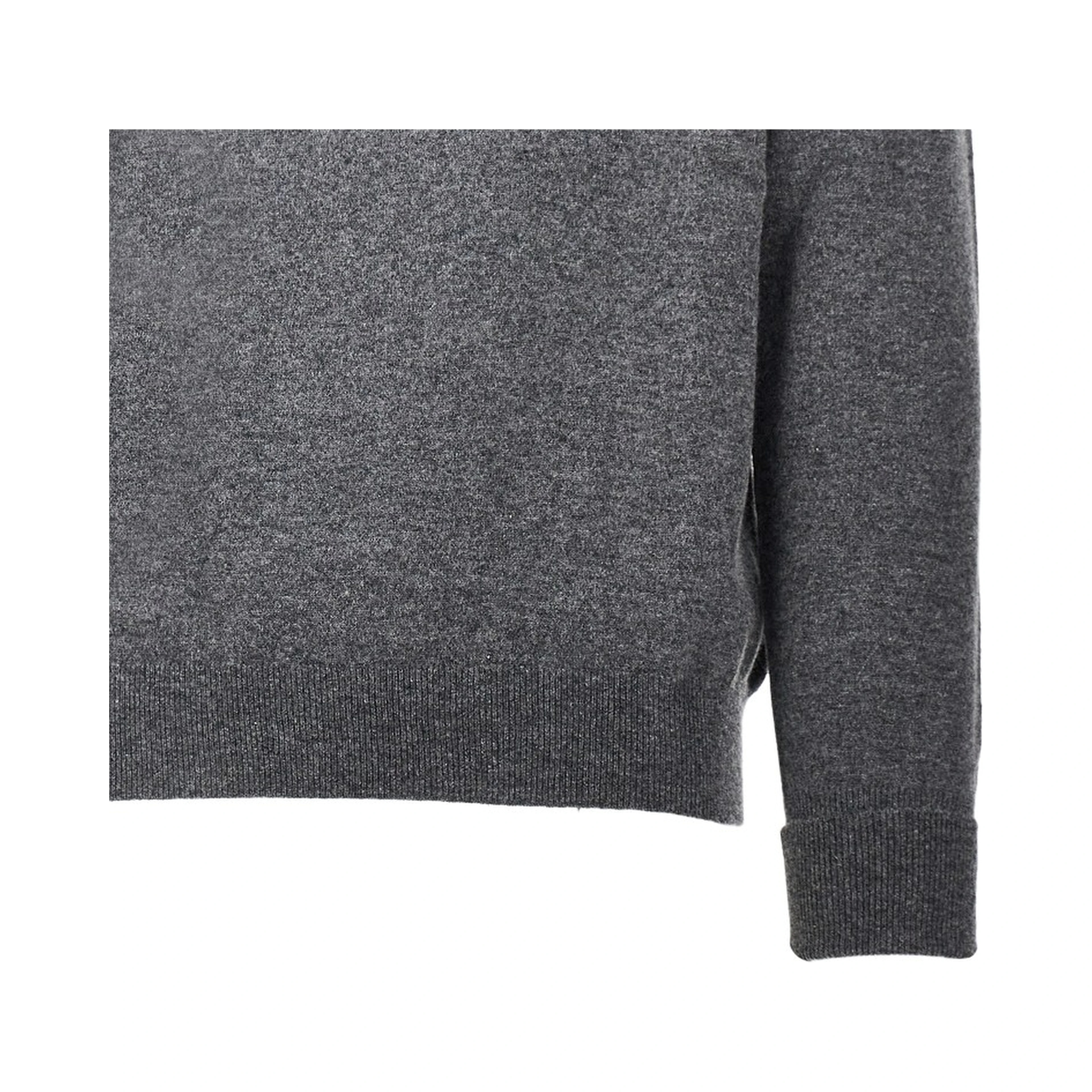 Half-zip cashmere sweater