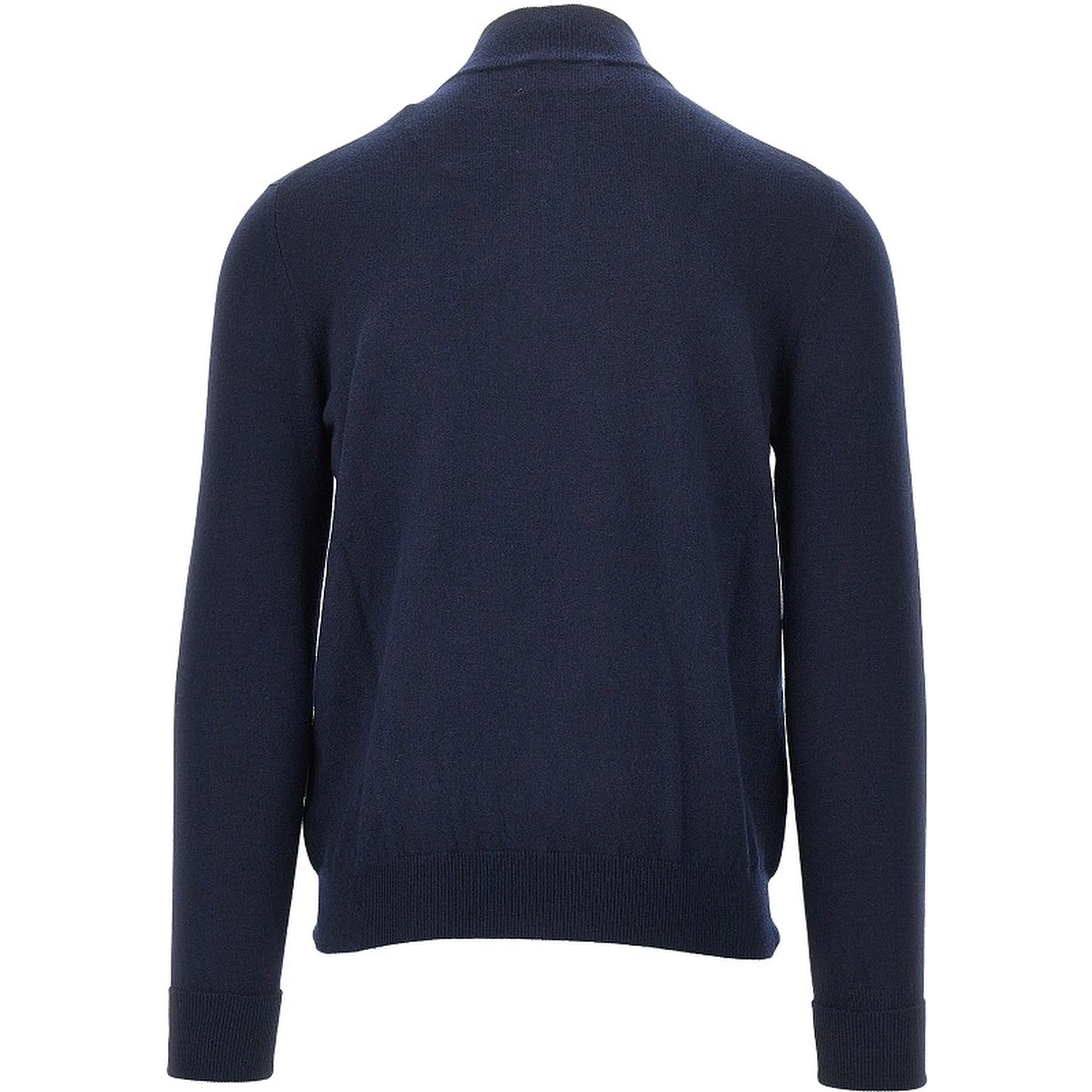 Half-zip cashmere sweater