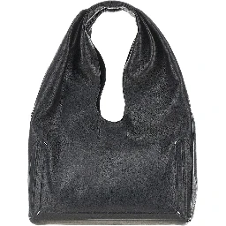 Leather medium 'Box' bag