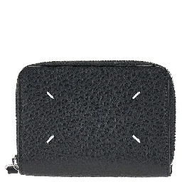 'Four Stitches' leather cardholder pouch