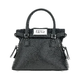 Grained leather micro 5AC bag