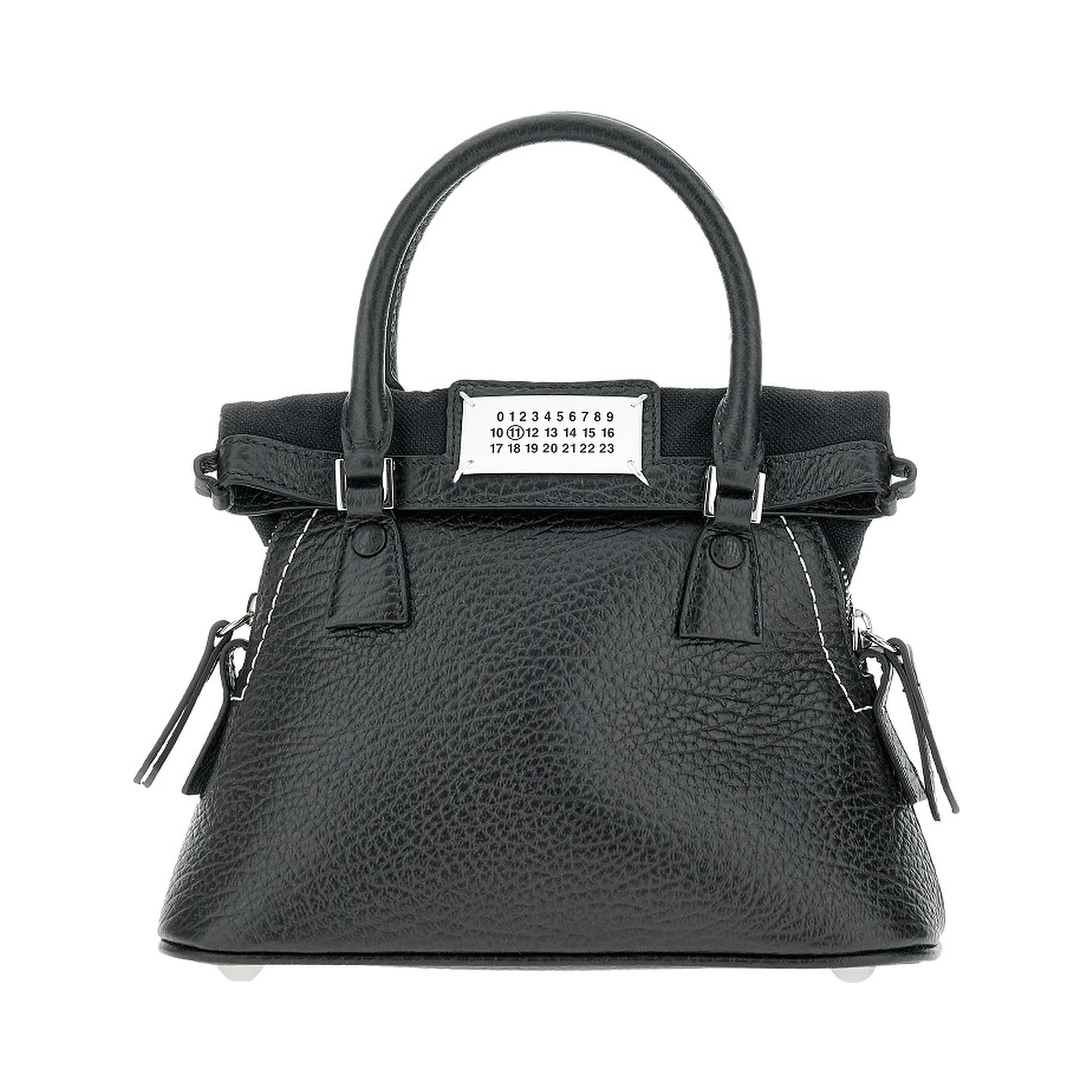 Grained leather micro 5AC bag