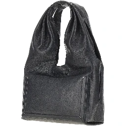 Leather medium 'Box' bag