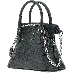 Grained leather micro 5AC bag