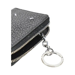 'Four Stitches' leather cardholder pouch
