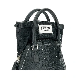 Grained leather micro 5AC bag