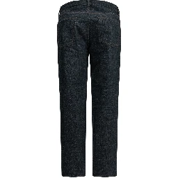 "Selvage Denim" Straight-Leg Jeans