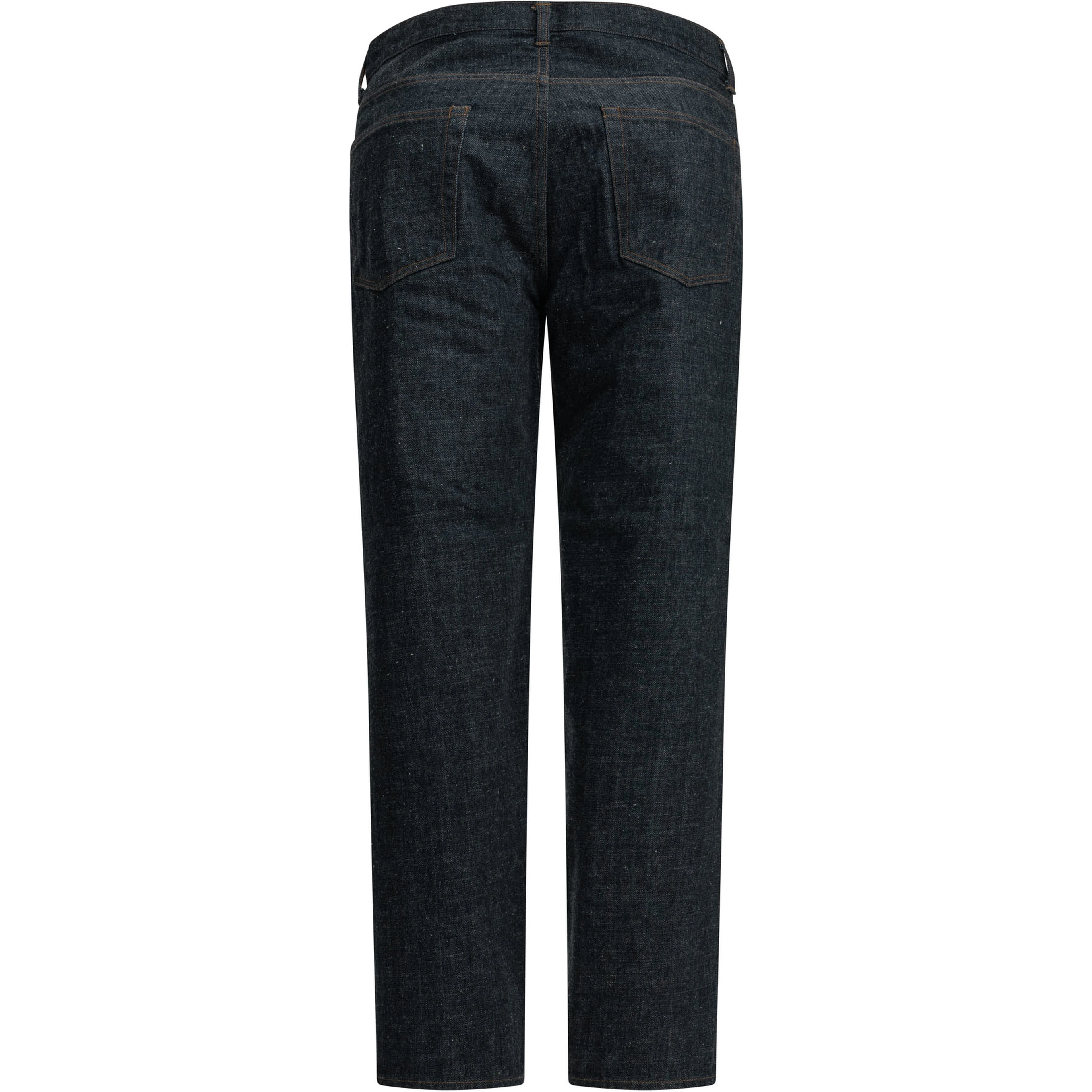 "Selvage Denim" Straight-Leg Jeans