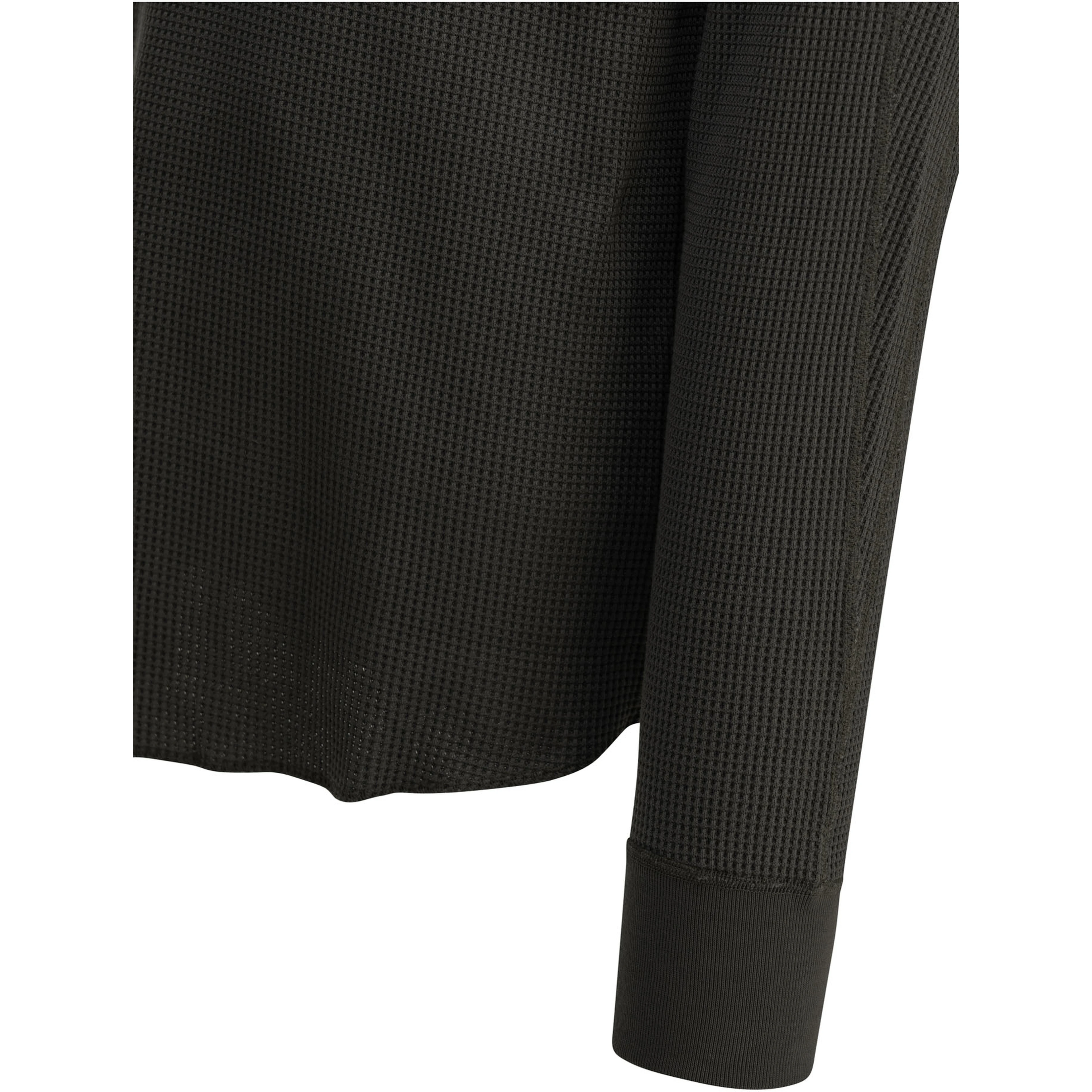 "Thermal" Crew-Neck Sweatshirt