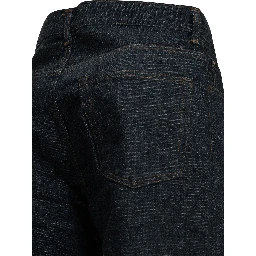 "Selvage Denim" Straight-Leg Jeans