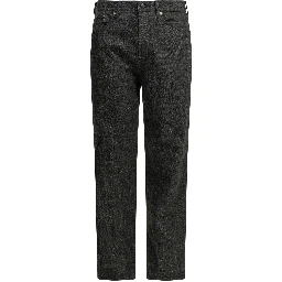"Selvage Denim" Straight-Leg Jeans