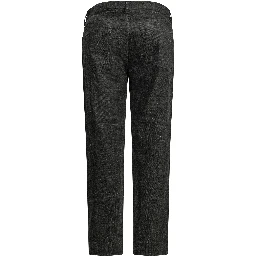 "Selvage Denim" Straight-Leg Jeans