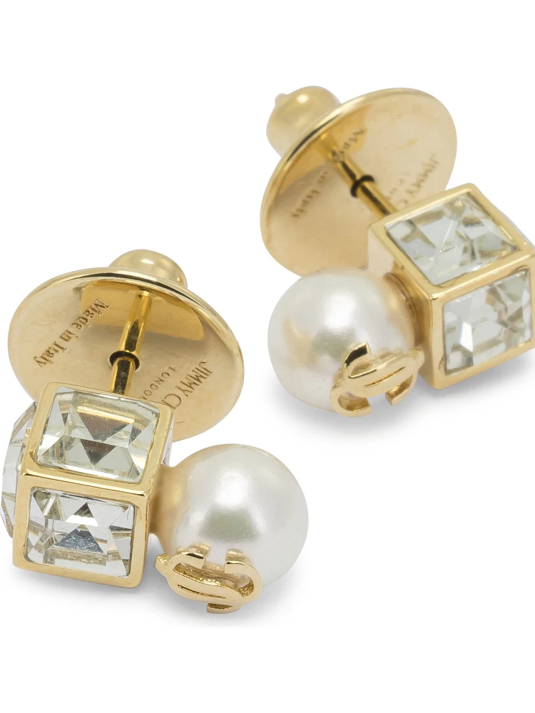 "JC Pearl Cube" Earrings alternative