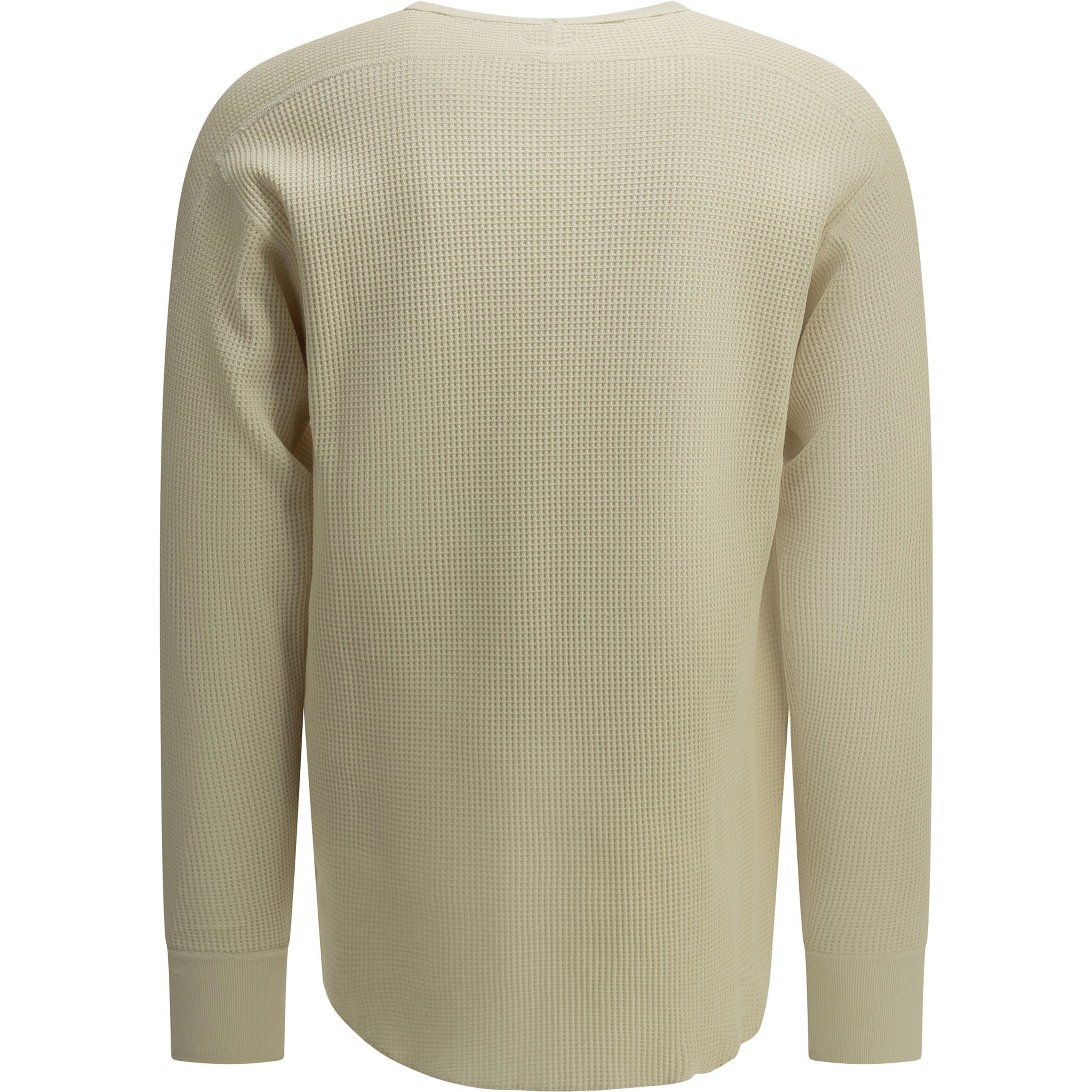 "Thermal" Crew-Neck Sweatshirt