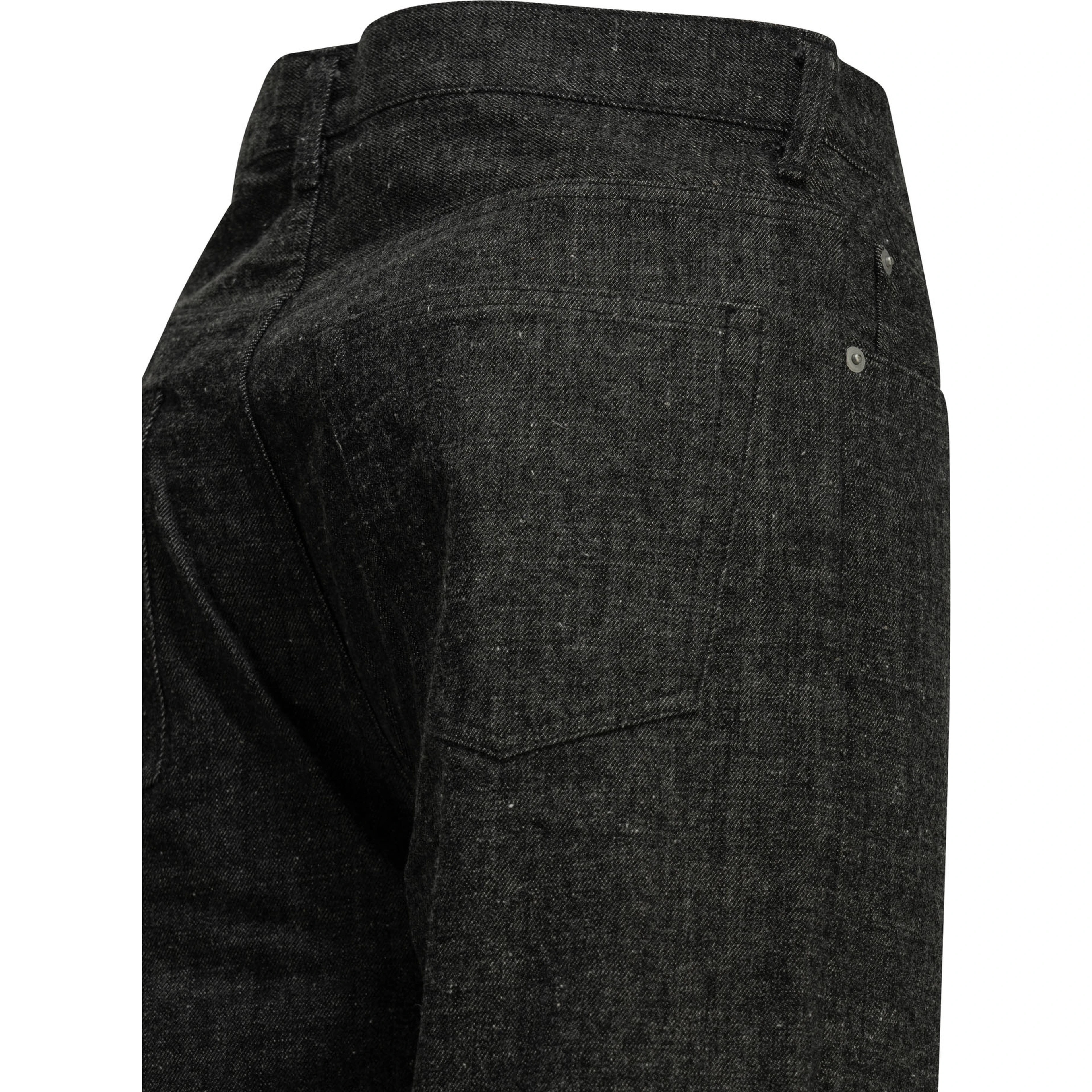 "Selvage Denim" Straight-Leg Jeans