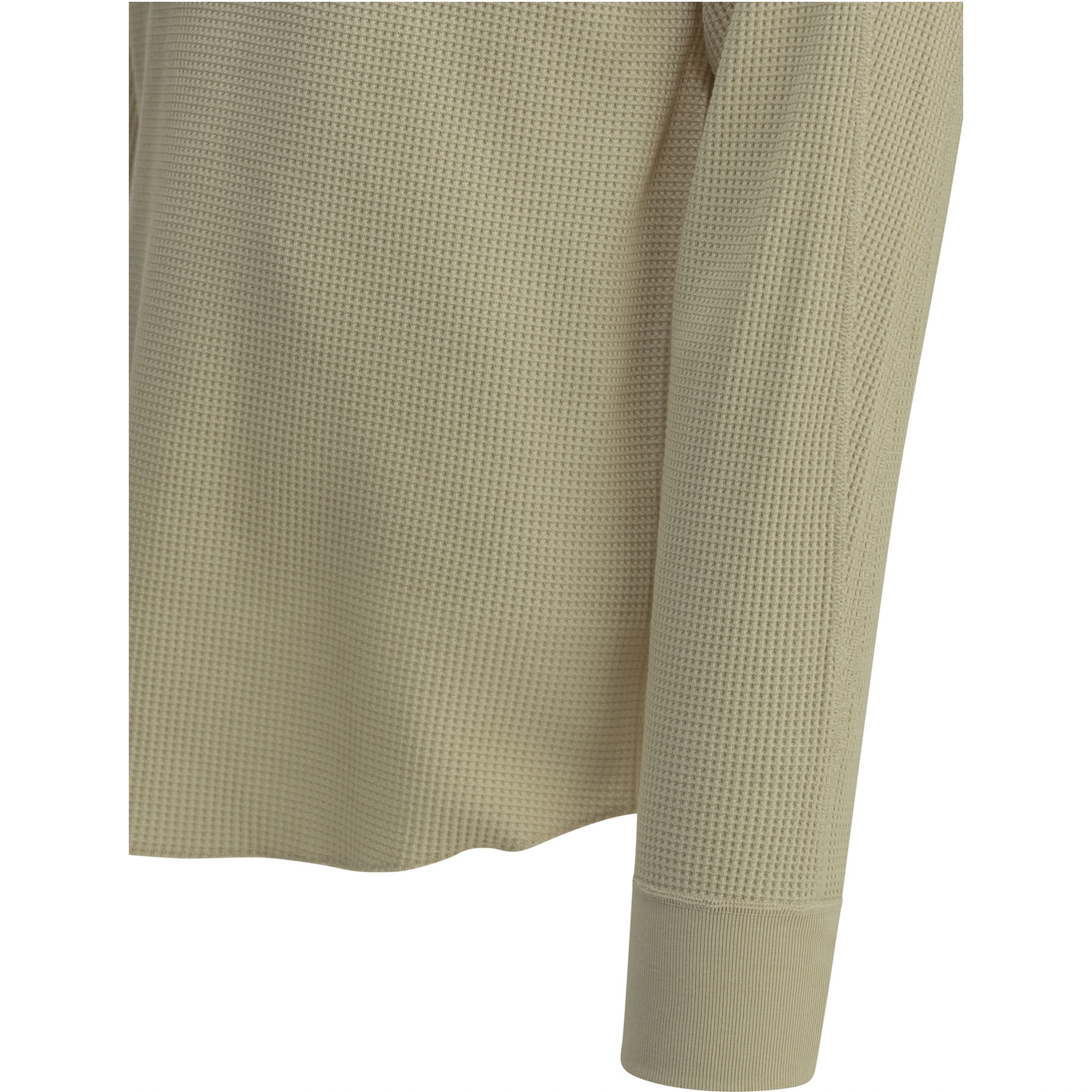 "Thermal" Crew-Neck Sweatshirt