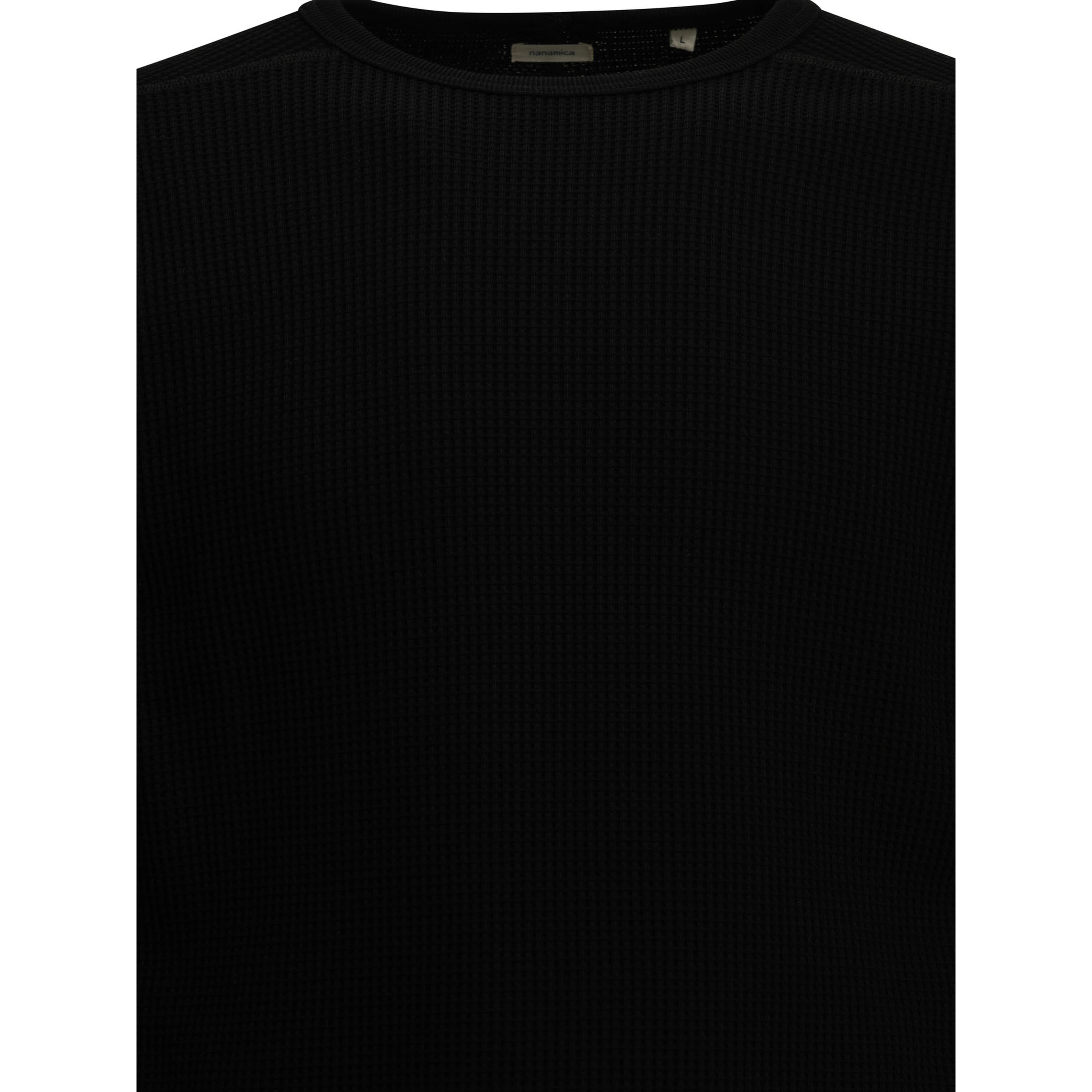 "Thermal" Crew-Neck Sweatshirt