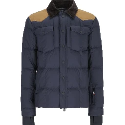 MONCLER GRENOBLE Coats Blue