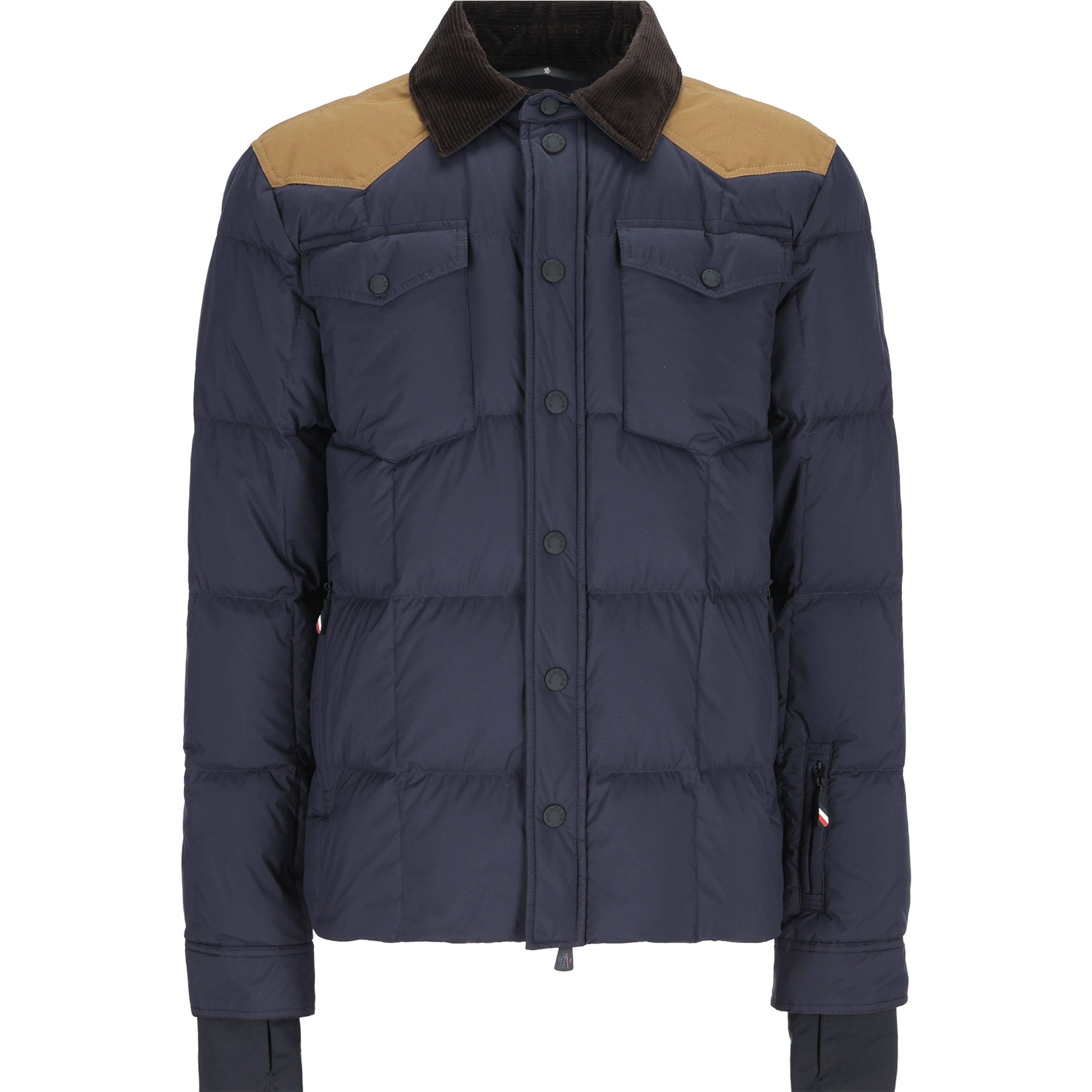 MONCLER GRENOBLE Coats Blue