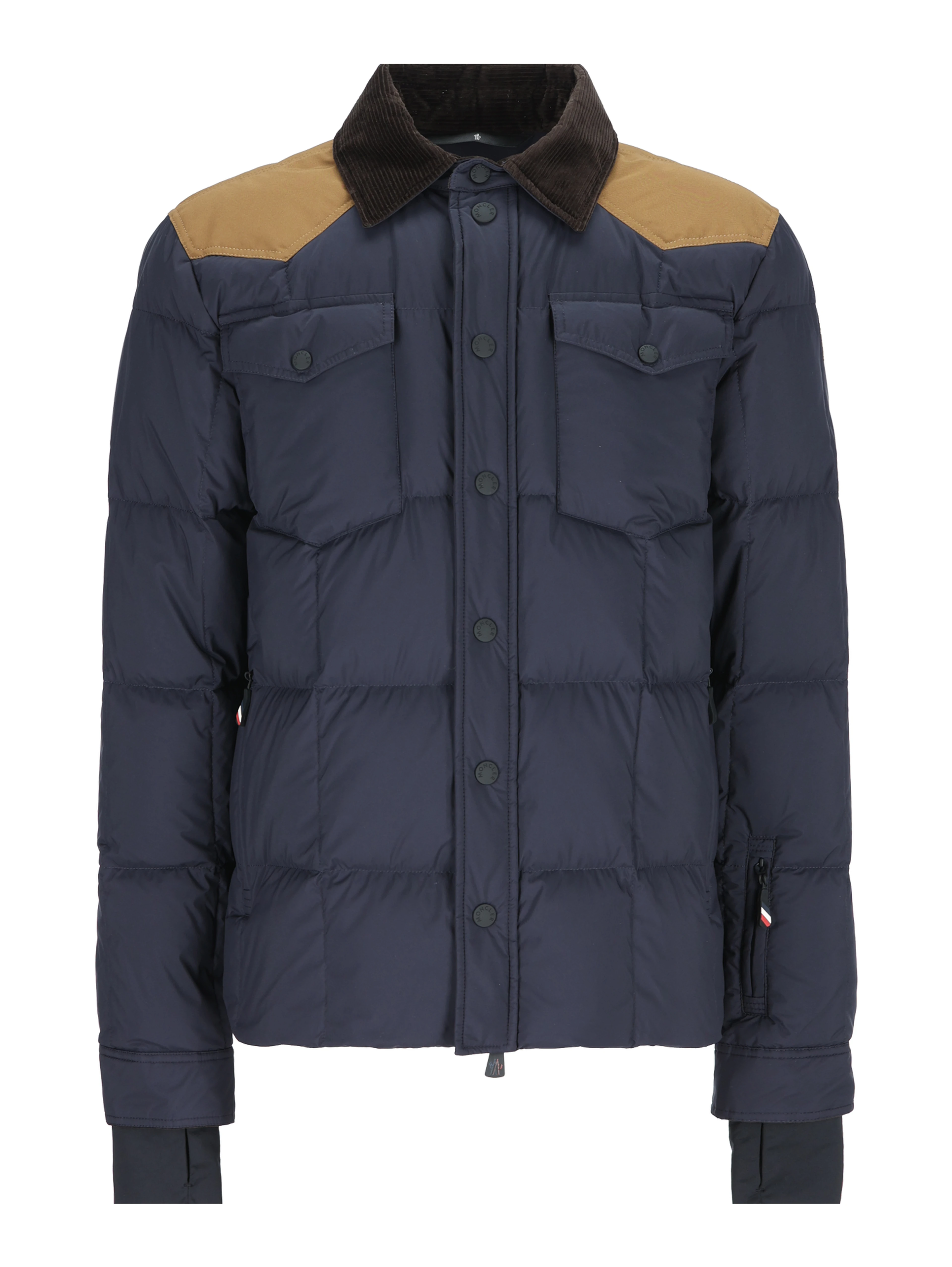 MONCLER GRENOBLE Coats Blue