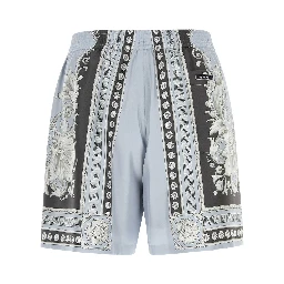 SHORTSSILKTWILLPRINTNEOCLASSICALBAROCCOFOULARD