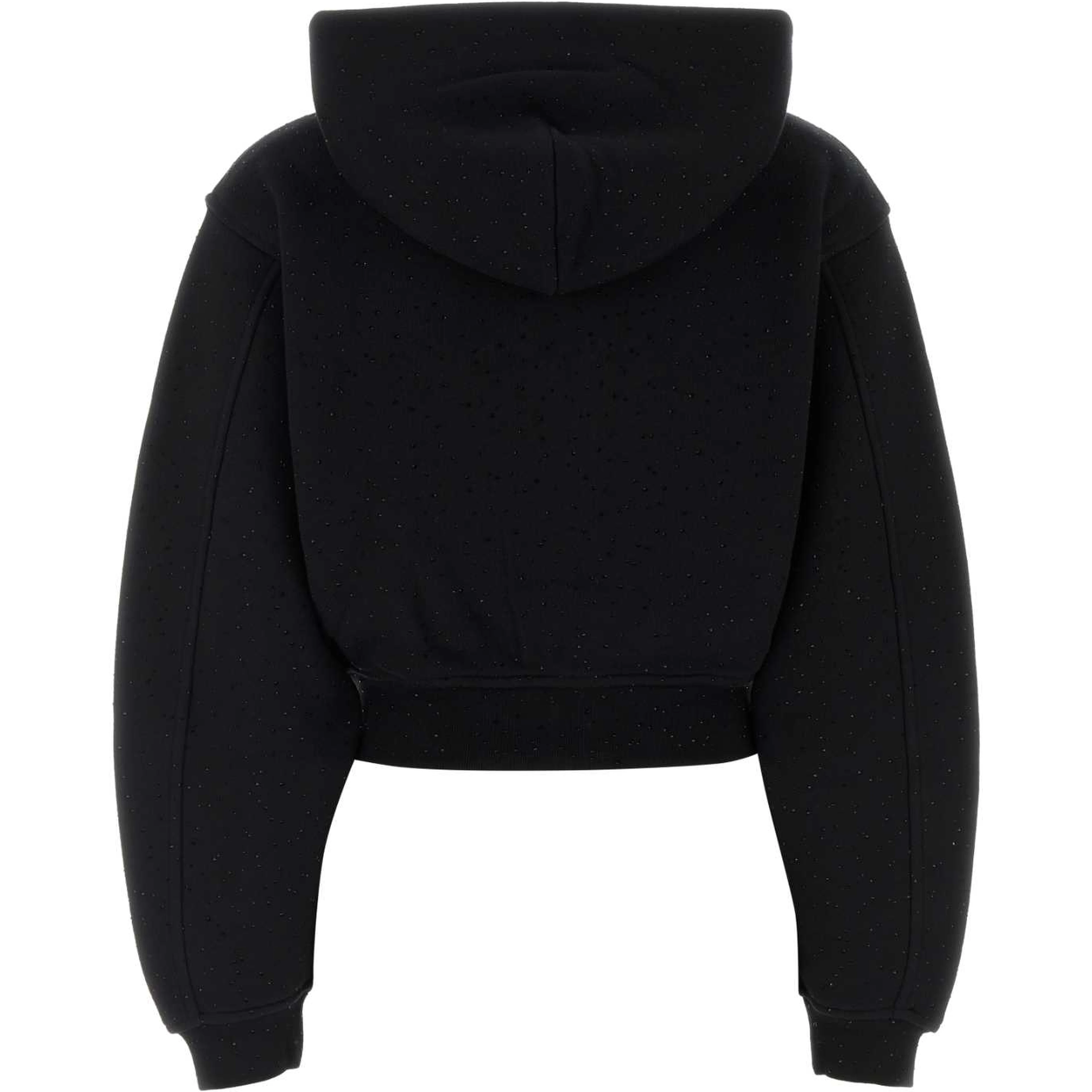 ZIP-UP HOODIE W/ ALLOVER HOTFIX