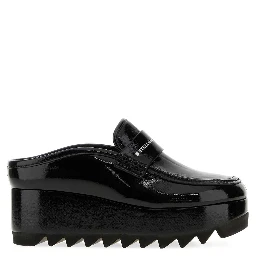 SNEAKELYSE COZY CLOG CRACKED PATENT