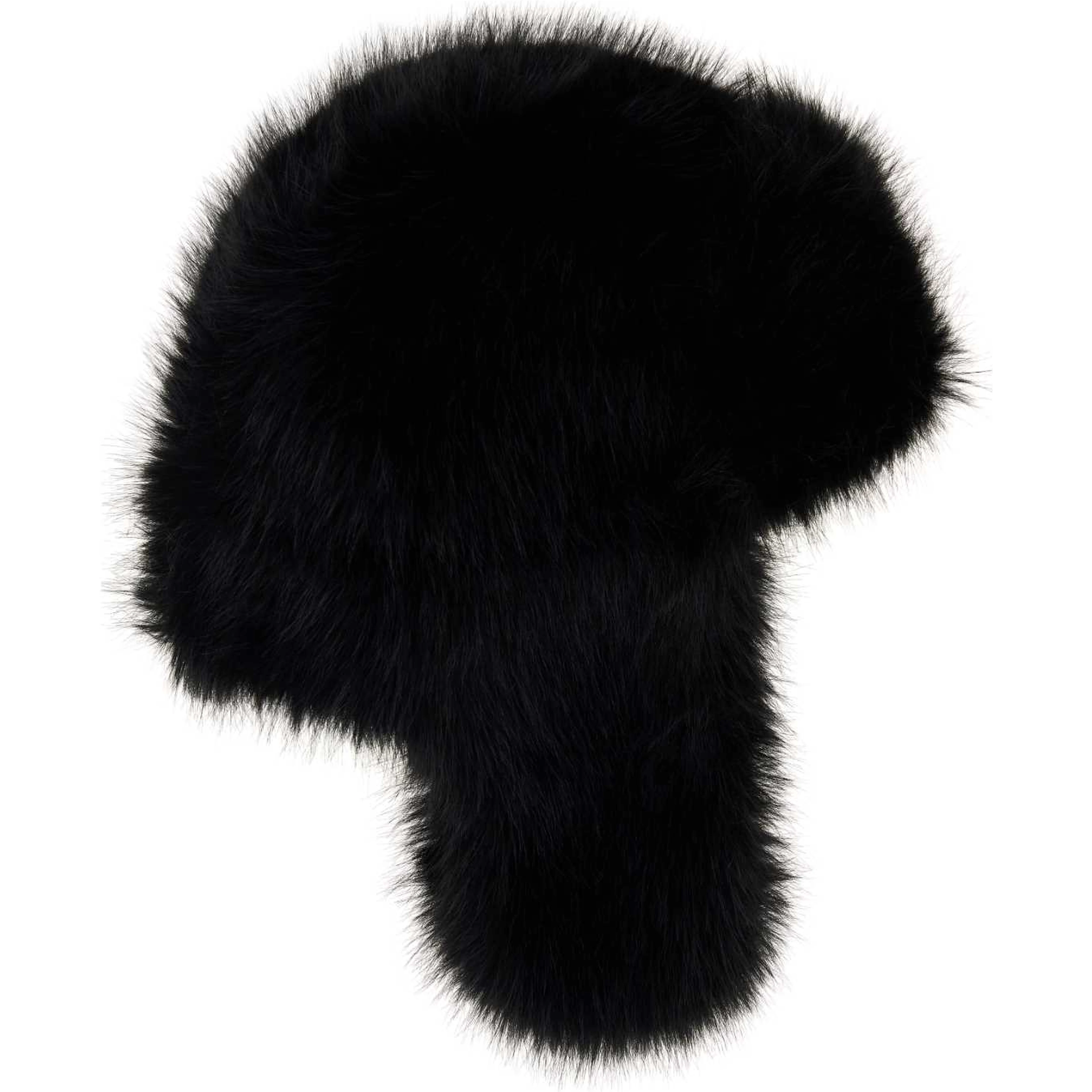 FUR HAT PLUSH FABRIC & ALTER SUEDE