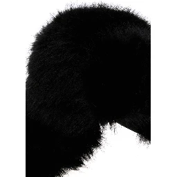 FUR HAT PLUSH FABRIC & ALTER SUEDE