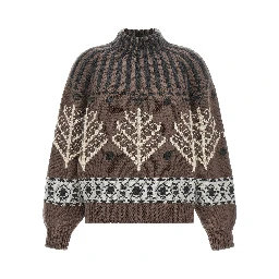 Brown Cashmere Cardigan