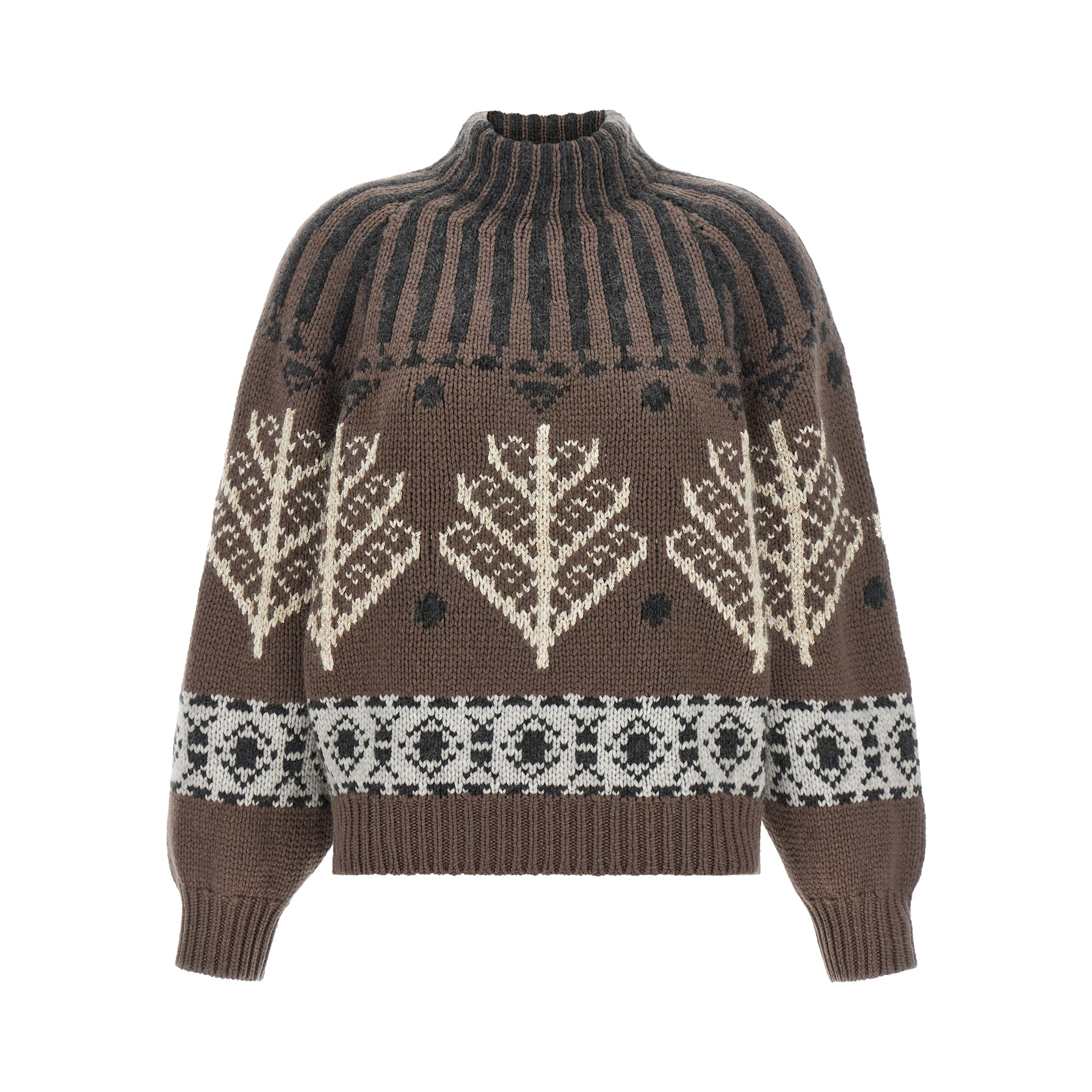 Brown Cashmere Cardigan