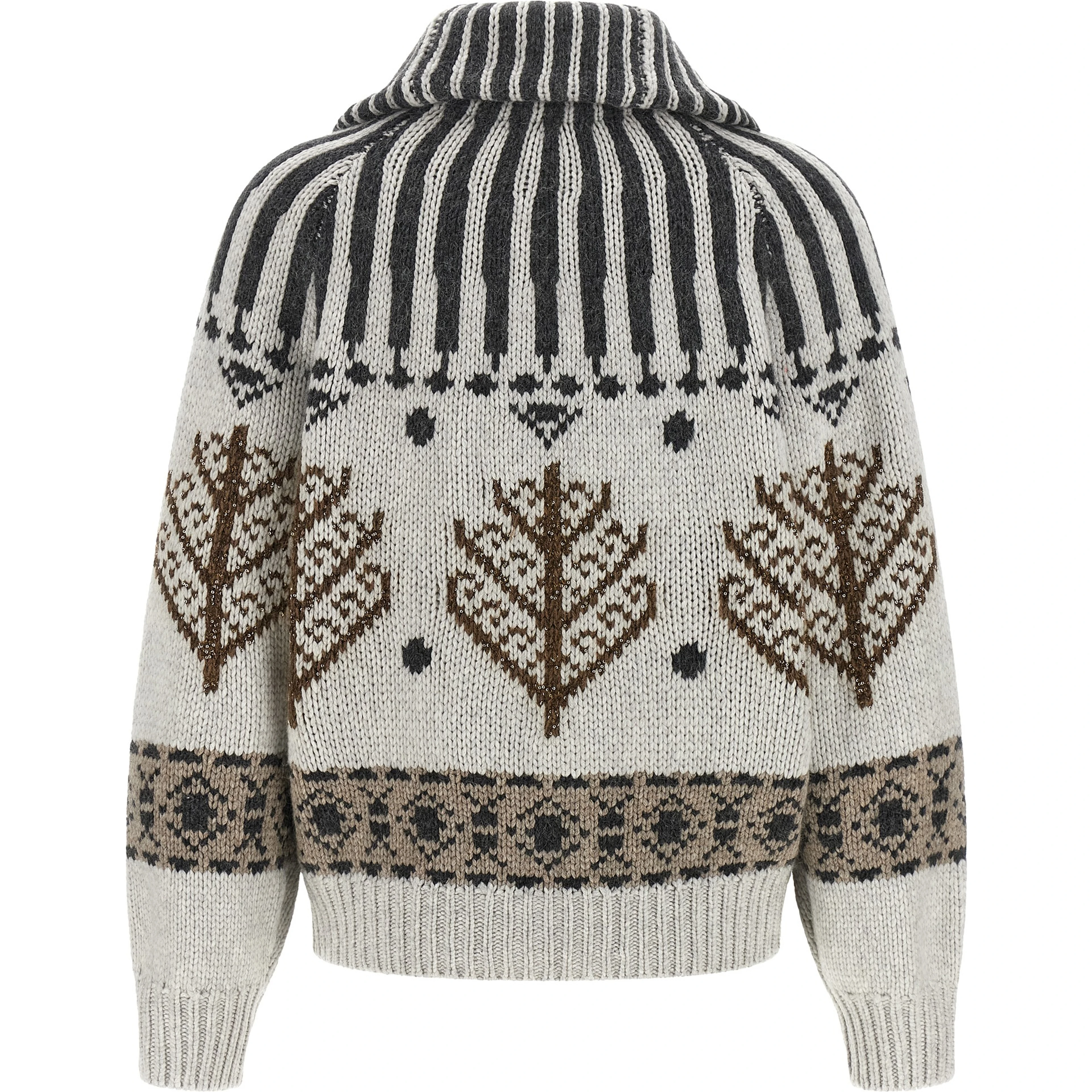Multicolor Cashmere Cardigan