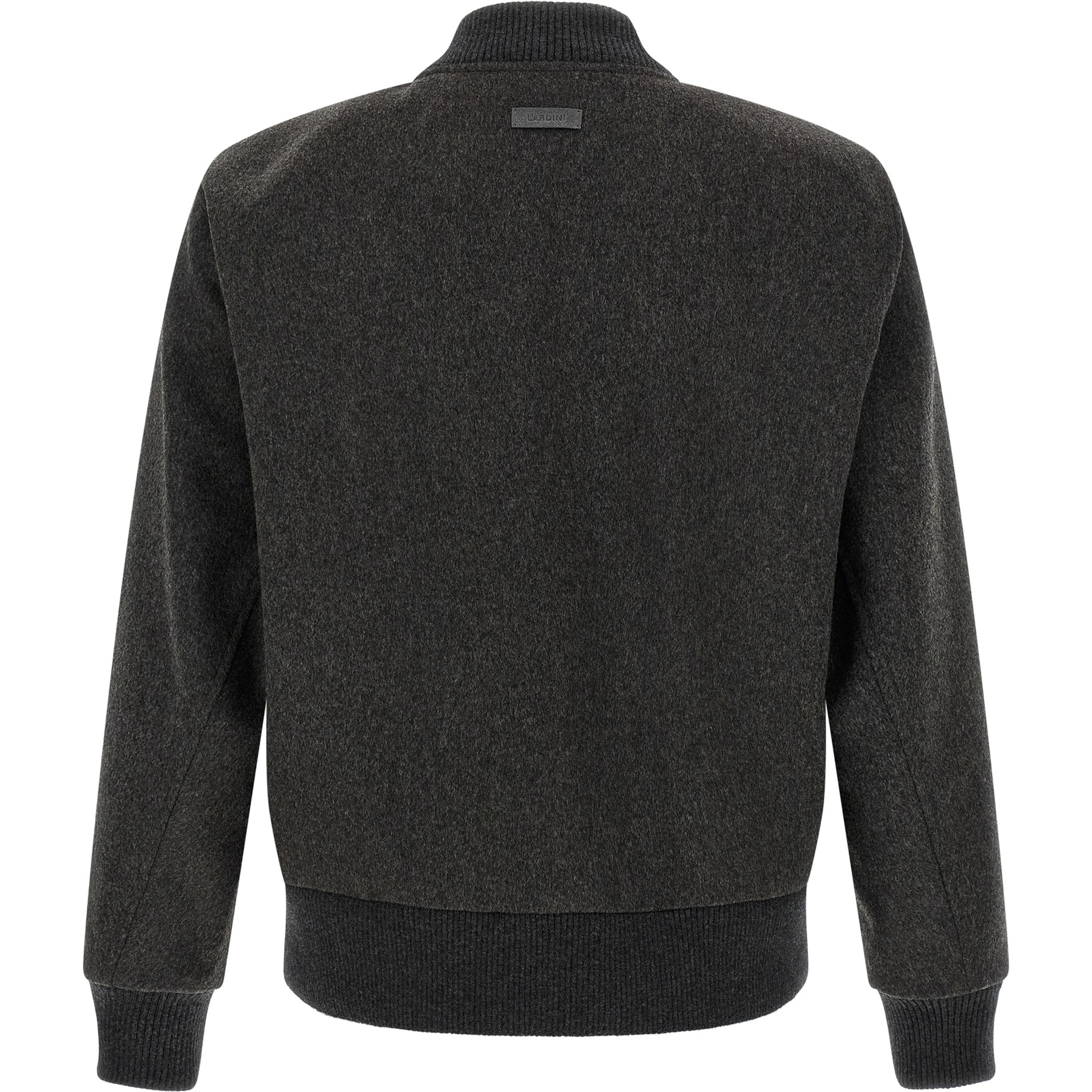 Gray Virgin Wool Bomber