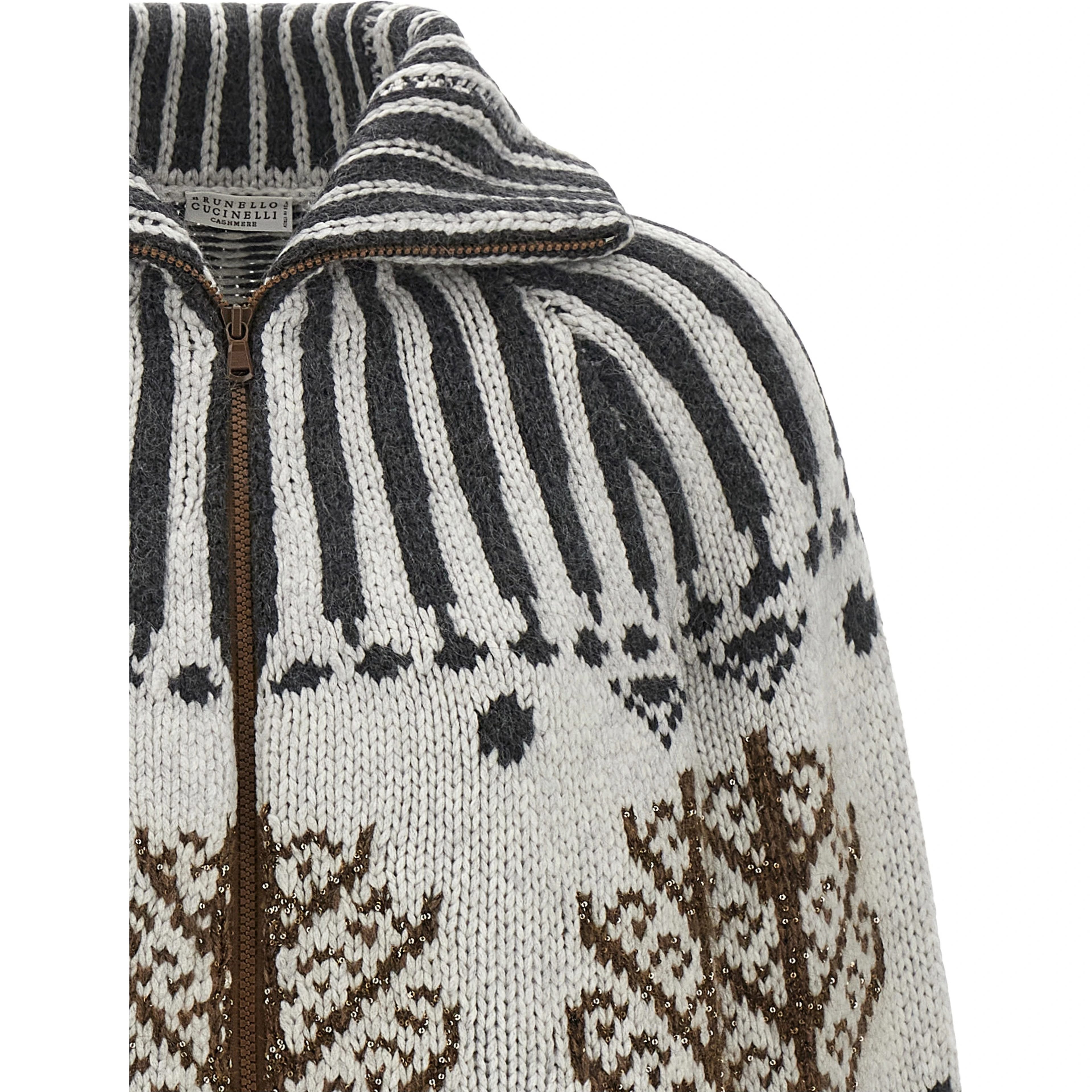 Multicolor Cashmere Cardigan