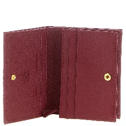 Bordeaux Calfskin Cardholder
